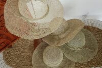 Topi Diperbuat daripada Anyaman Serangga Kering dengan Teknologi Elektrik Statik